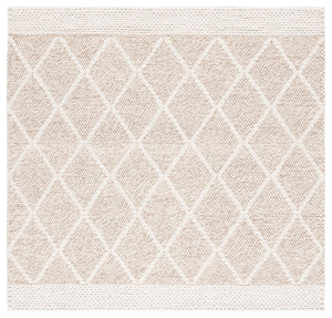 Safavieh Natura 131 NAT131 Hand Woven Bohemian Rug Brown / Ivory NAT131T-8