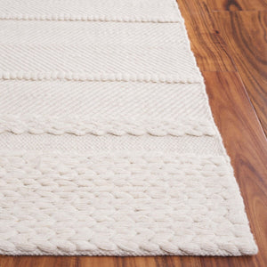 Safavieh Nat215 Hand Woven 80% Wool and 20% Cotton Rug Natural NAT215A-4SQ