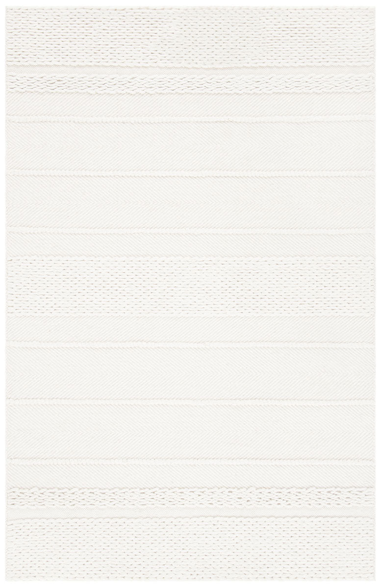 Safavieh Nat215 Hand Woven 80% Wool and 20% Cotton Rug Natural NAT215A-4SQ