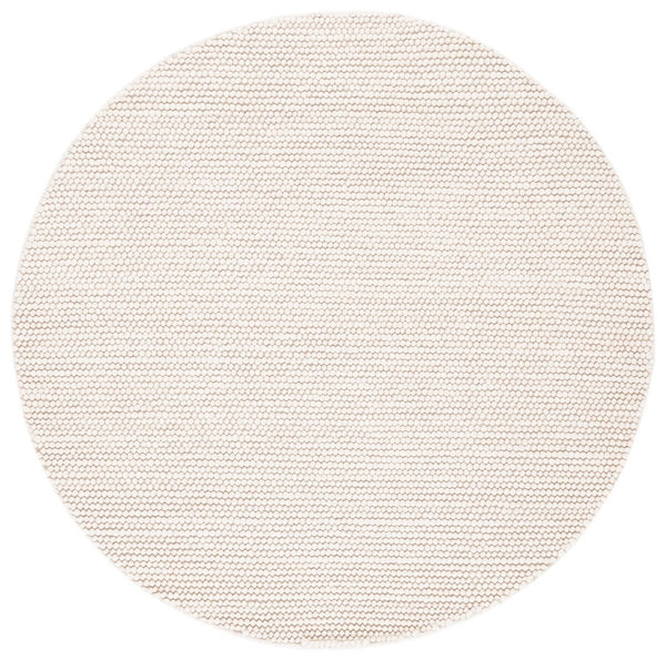 Safavieh Natura 220 Hand Woven Contemporary Rug Ivory 8' x 8' Round