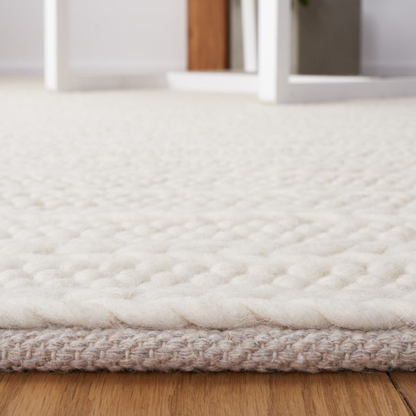 Safavieh Natura 280 Flat Weave Bohemian Rug Ivory 8' x 8' Round