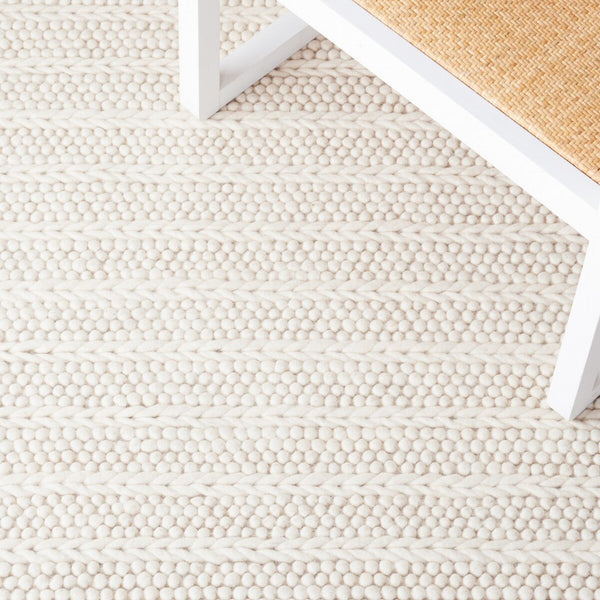 Safavieh Natura 280 Flat Weave Bohemian Rug Ivory 8' x 8' Round