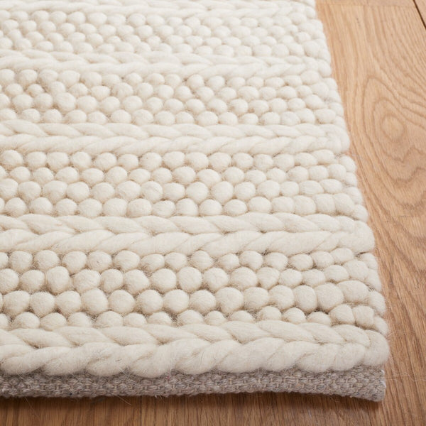 Safavieh Natura 280 Flat Weave Bohemian Rug Ivory 8' x 8' Round
