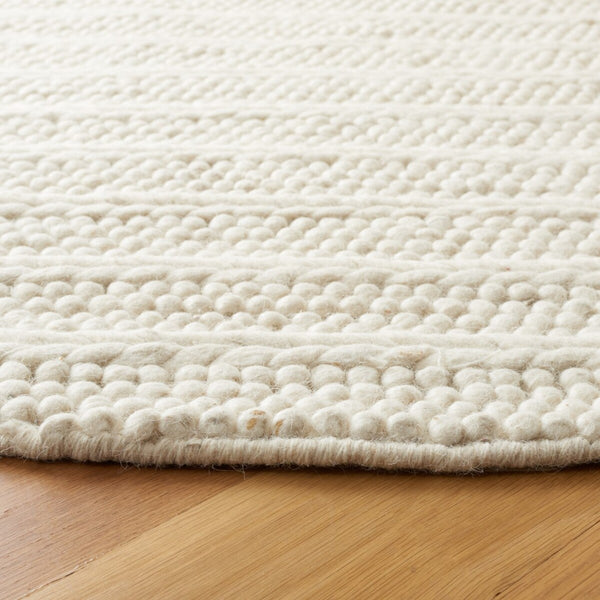 Safavieh Natura 280 Flat Weave Bohemian Rug Ivory 8' x 8' Round