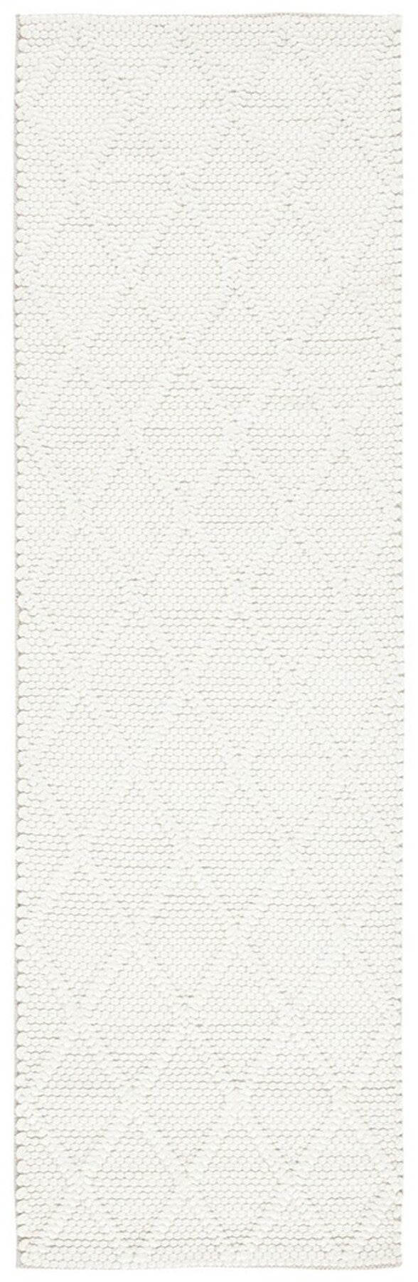 Safavieh Natura 310 Hand Woven  Rug Ivory / Ivory NAT310A-10SQ