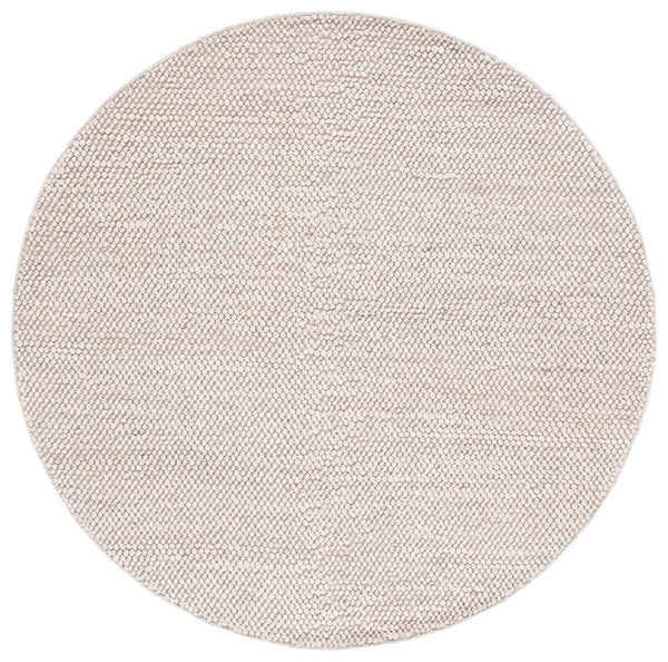 Safavieh Natura 425 Hand Woven 70% Wool 20% Cotton and 10% Polyester. Rug Grey / Ivory NAT425F-9