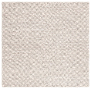 Safavieh Natura 425 Hand Woven 70% Wool 20% Cotton and 10% Polyester. Rug Grey / Ivory NAT425F-9