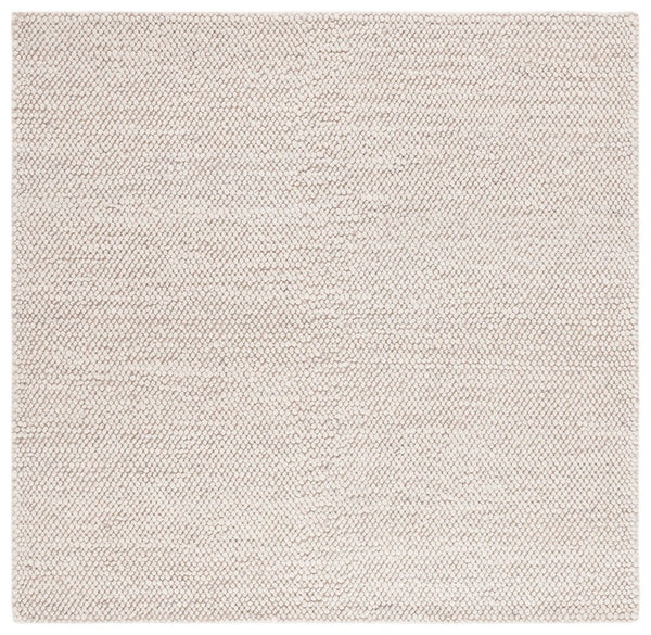 Safavieh Natura 425 Hand Woven 70% Wool 20% Cotton and 10% Polyester. Rug Grey / Ivory NAT425F-9