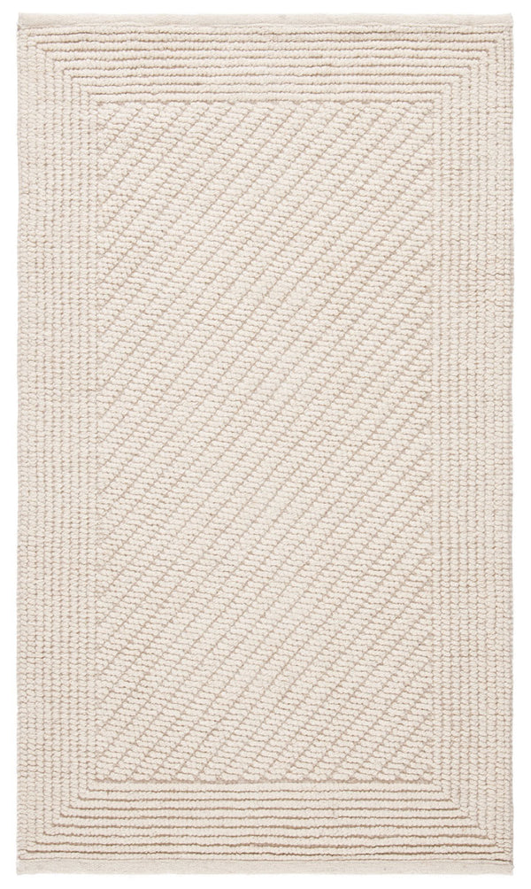 Safavieh Natura 450 Hand Woven  Rug Ivory 8' x 8' Square