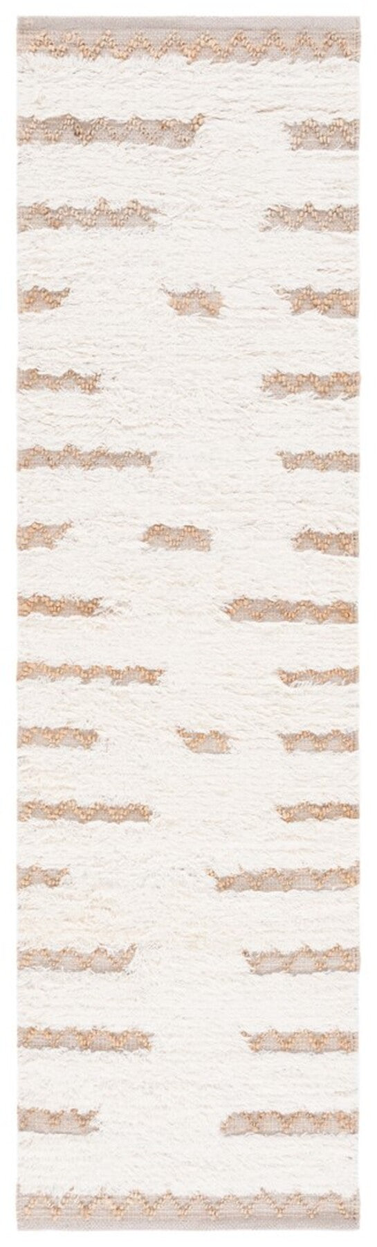 Safavieh Natura 505 Hand Woven Bohemian Rug Ivory / Natural 8' x 10'