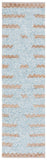 Safavieh Natura 505 Hand Woven Bohemian Rug Blue / Natural 8' x 10'