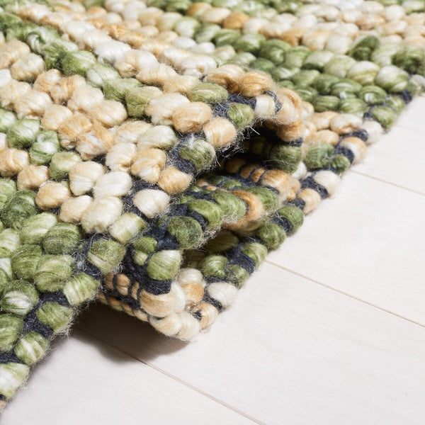 Safavieh Natura 551 Polyester Transitional Rug Yellow / Green NAT551C-9