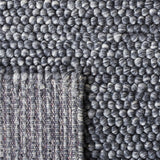 Safavieh Natura 620 Hand Woven  Rug Dark Grey 4' x 4' Round