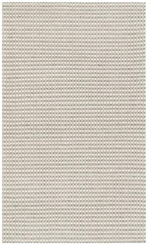 Safavieh Natura 801 Hand Woven  Rug Silver / Ivory NAT801G-8R