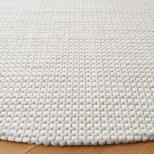 Safavieh Natura 801 Hand Woven  Rug Silver / Ivory NAT801G-8R