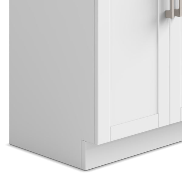 English Elm Hennessy - Stylish 28" Laundry Cabinet With Stainless Steel Sink & High-Arch Faucet For Efficiency B136P158797