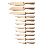 Lenox Cambridge Rame Smooth Copper 12-Piece Cutlery Block Set NO COLOR METAL 92688KBCC18DS