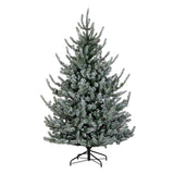 Park Hill Flocked Blue Spruce Tree, 7.5' XPQ40549 Park Hill