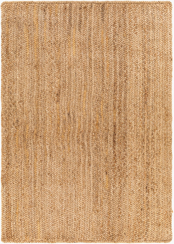 Livabliss Natural Jute Flatweave Area Rug Handwoven Braided Cottage Style for Living Rooms Tan 10' x 14' NBD2300-1014