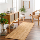 Natural Braids NBD-2300 2'6" x 8' Handmade Rug NBD2300-268 Livabliss Surya