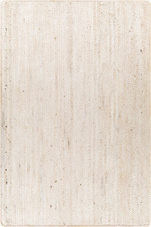 Livabliss Natural Jute Flatweave Area Rug Handwoven Braided Farmhouse Living Room Floor Cream 12' x 15' NBD2301-1215