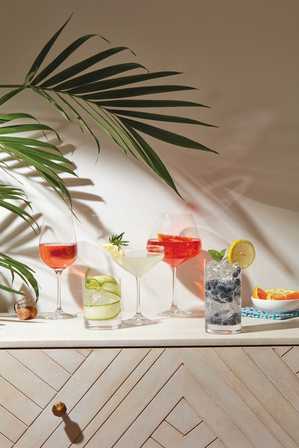 Lenox Tuscany Classics 4-Piece DOF Glasses Clear, NO COLOR GLASS,CRYSTAL 852913