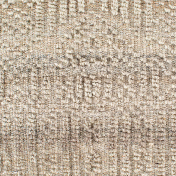 Surya Nobility 22” Luxury Accent Pillow - Elegant Traditional Style For Sofa Or Bed, Cozy & Durable Comfort Gray Rayon,Wool,Cotton,Cotton Nbi002-2222p