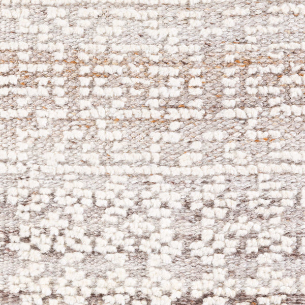 Surya Nobility 22” Luxury Accent Pillow - Elegant Traditional Style For Sofa Or Bed, Cozy & Durable Comfort Off,White Wool,Polyester,Viscose,Cotton Nbi007-2222p