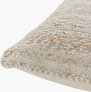 Surya Nobility 22” Luxury Accent Pillow - Elegant Traditional Style For Sofa Or Bed, Cozy & Durable Comfort Tan Wool,Polyester,Viscose,Cotton Nbi011-2222p