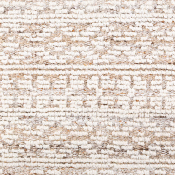 Surya Nobility 22” Luxury Accent Pillow - Elegant Traditional Style For Sofa Or Bed, Cozy & Durable Comfort Tan Wool,Polyester,Viscose,Cotton Nbi011-2222p