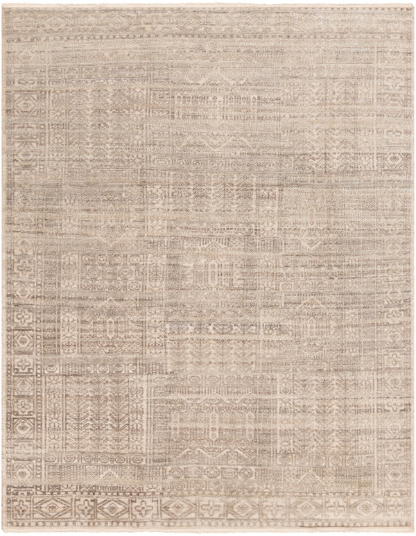 Nobility NBI-2301 6' x 9' Handmade Rug NBI2301-69  Beige, Taupe, Dark Brown Surya