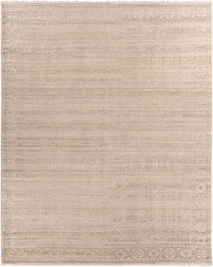 Nobility NBI-2301 8' x 10' Handmade Rug NBI2301-810  Beige, Taupe, Dark Brown Surya