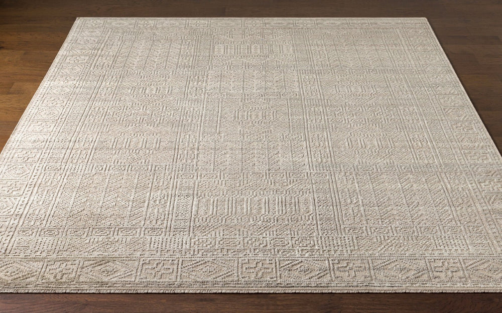 Surya Nobility Hand Knotted Wool Viscose Accent Rug Artisan Medallion for Entryway NBI2301-23
