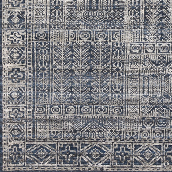 Surya Nobility Hand-knotted Wool Viscose Area Rug Fringe Accent for Entryway or Sitting Room NBI2302-23