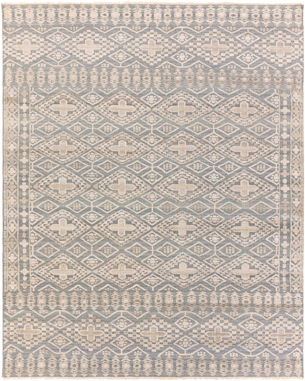 Nobility NBI-2304 8' x 10' Handmade Rug NBI2304-810  Gray, Beige, Brown Surya