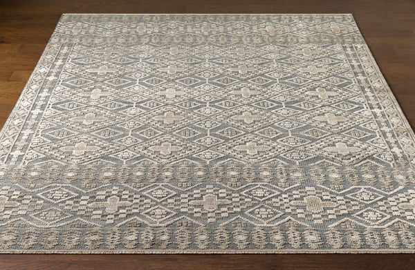Surya Nobility Hand-knotted Wool Viscose Traditional Area Rug with Artisan Fringe Border NBI2304-23