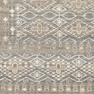 Surya Nobility Hand-knotted Wool Viscose Traditional Area Rug with Artisan Fringe Border NBI2304-23