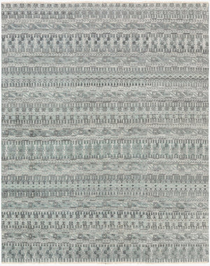 Surya Nobility Hand Knotted Wool Viscose Area Rug Fringe Traditional Living Room Anchor 4' x 6' Rectangle NBI2306-46
