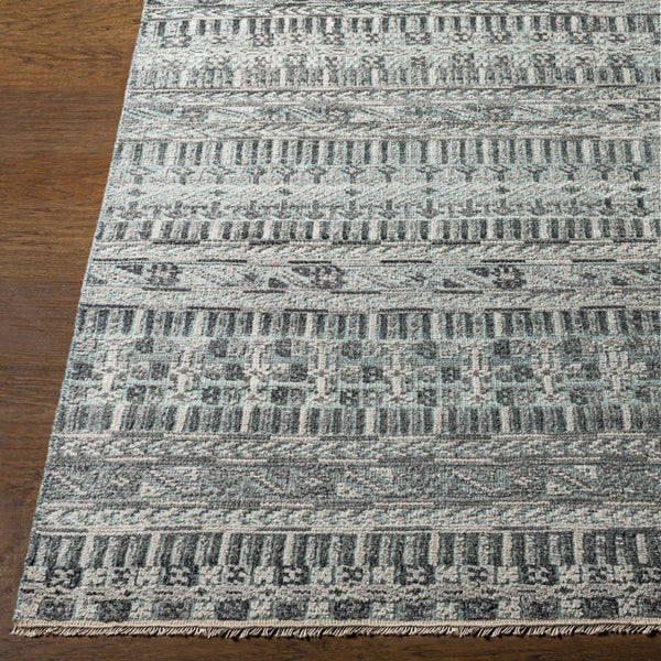 Surya Nobility Hand Knotted Wool Viscose Area Rug Fringe Traditional Living Room Anchor 4' x 6' Rectangle NBI2306-46