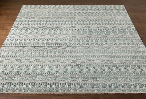 Surya Nobility Hand Knotted Wool Viscose Area Rug Fringe Traditional Living Room Anchor 4' x 6' Rectangle NBI2306-46