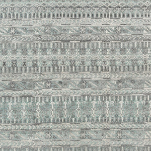 Surya Nobility Hand Knotted Wool Viscose Area Rug Fringe Traditional Living Room Anchor 4' x 6' Rectangle NBI2306-46