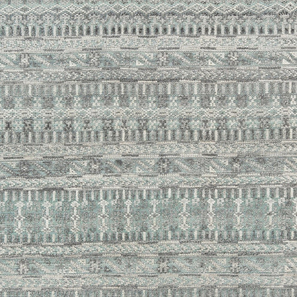 Surya Nobility Hand Knotted Wool Viscose Area Rug Fringe Traditional Living Room Anchor 4' x 6' Rectangle NBI2306-46