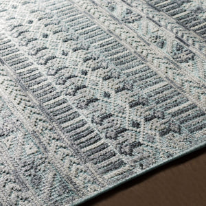 Surya Nobility Hand Knotted Wool Viscose Area Rug Fringe Traditional Living Room Anchor 4' x 6' Rectangle NBI2306-46
