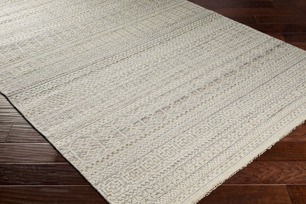 Surya Nobility Hand-knotted Wool Blend Accent Rug Bohemian Fringe for Entryway Decor NBI2307-23