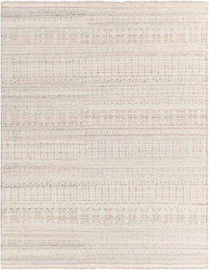 Nobility NBI-2307 8' x 10' Handmade Rug NBI2307-810  Charcoal, Brown, Light Gray, Ivory, Taupe Surya