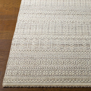 Surya Nobility Hand-knotted Wool Blend Accent Rug Bohemian Fringe for Entryway Decor NBI2307-23