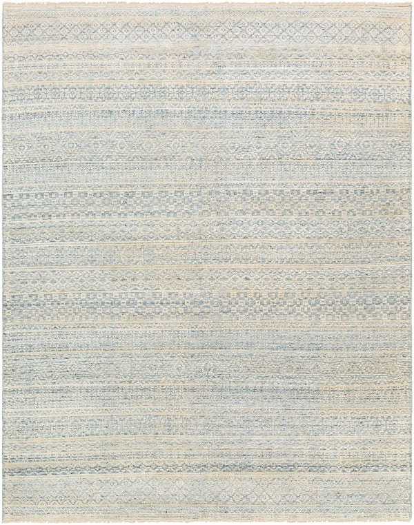 Nobility NBI-2309 6' x 9' Handmade Rug NBI2309-69  Ice Blue, Blue, Navy, Ivory, Taupe Surya