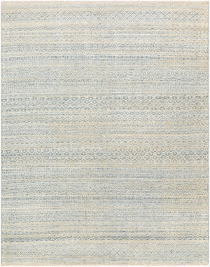 Surya Nobility Hand-knotted Bohemian Wool Viscose Accent Rug with Fringe for Entryway NBI2309-23
