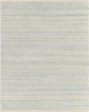 Nobility NBI-2309 8' x 10' Handmade Rug NBI2309-810  Ice Blue, Blue, Navy, Ivory, Taupe Surya