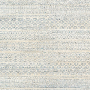 Nobility NBI-2309 8' x 10' Handmade Rug NBI2309-810  Ice Blue, Blue, Navy, Ivory, Taupe Surya